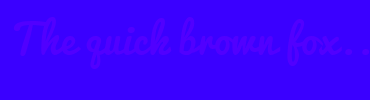 Image with Font Color 5000FF and Background Color 3A00FF